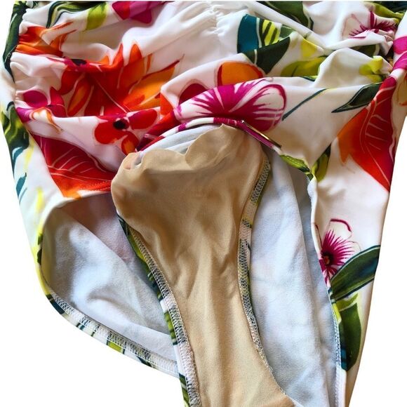 Sunflair Beach Fashion One Piece Floral Bathing Suit. EUC - Picture 5 of 12